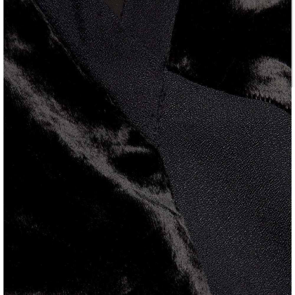 3.1 Phillip Lim Velvet Panels Maxi Dress In White - Picture 13 of 13